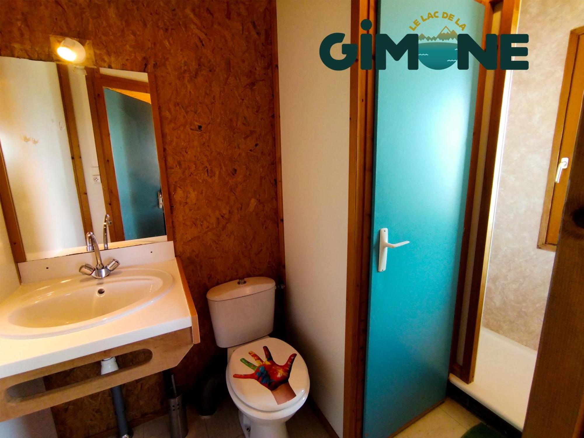Les Chalets Du Lac De La Gimone Saint-Blancard Bagian luar foto