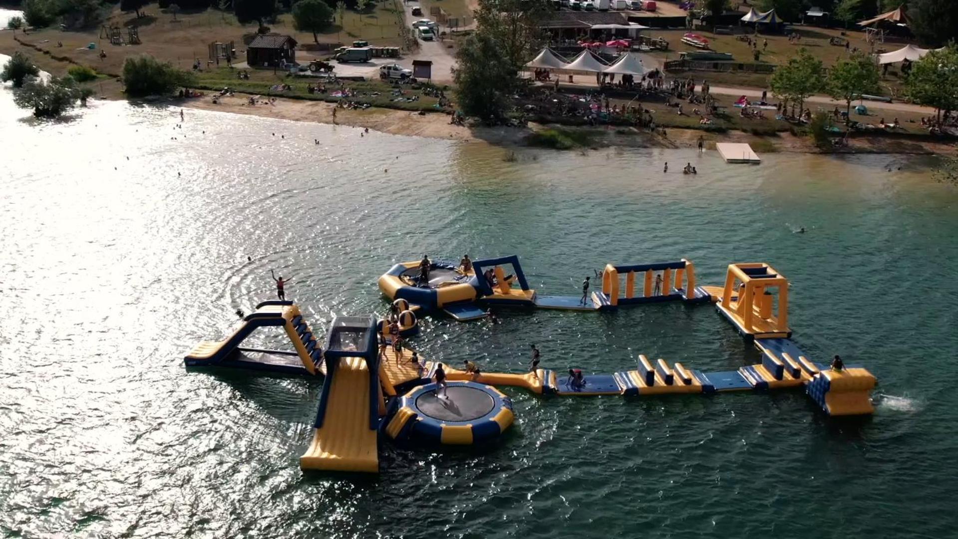 Les Chalets Du Lac De La Gimone Saint-Blancard Bagian luar foto