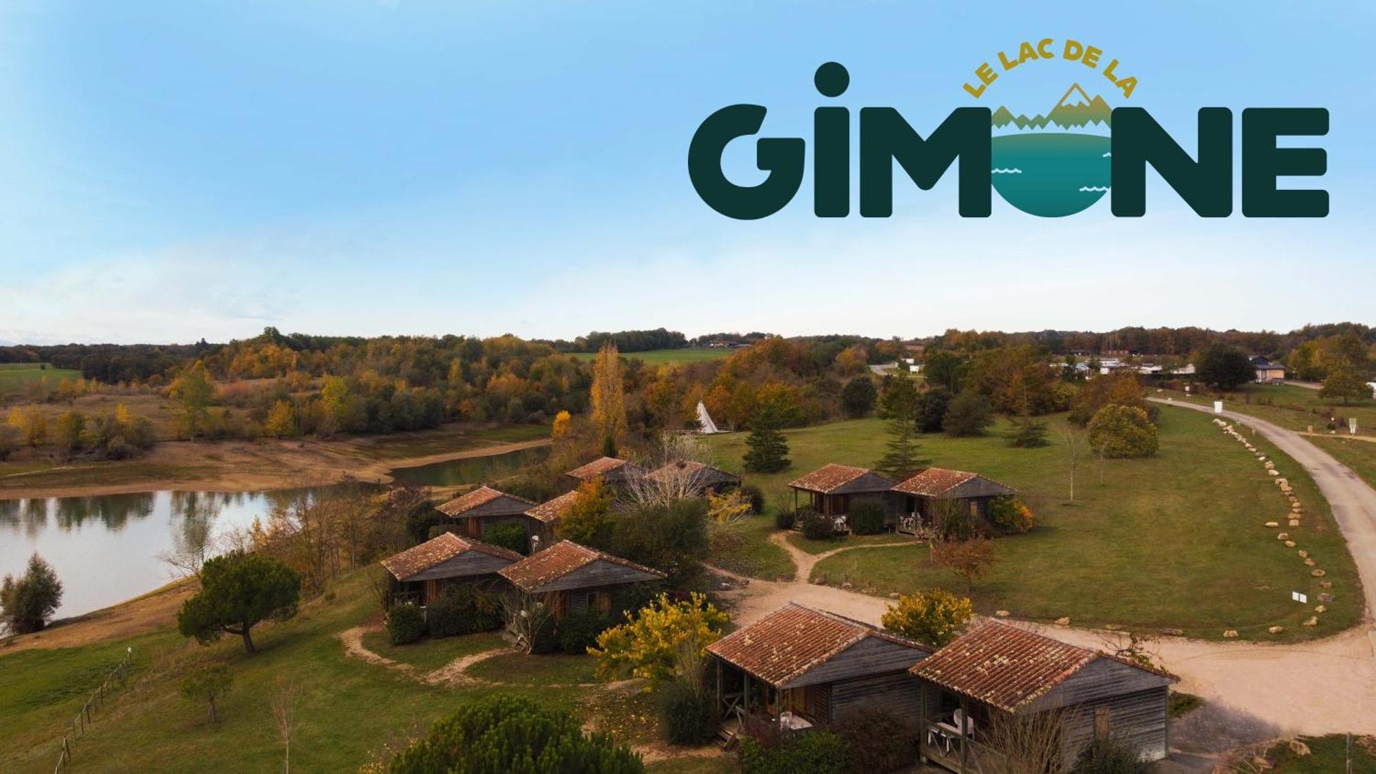Les Chalets Du Lac De La Gimone Saint-Blancard Bagian luar foto